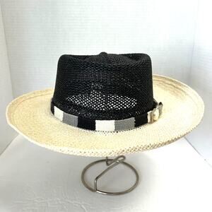 Women's Wide Brimmed Summer Straw Hat 24"